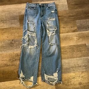 Flying Monkey size 30 wide like distress jeans